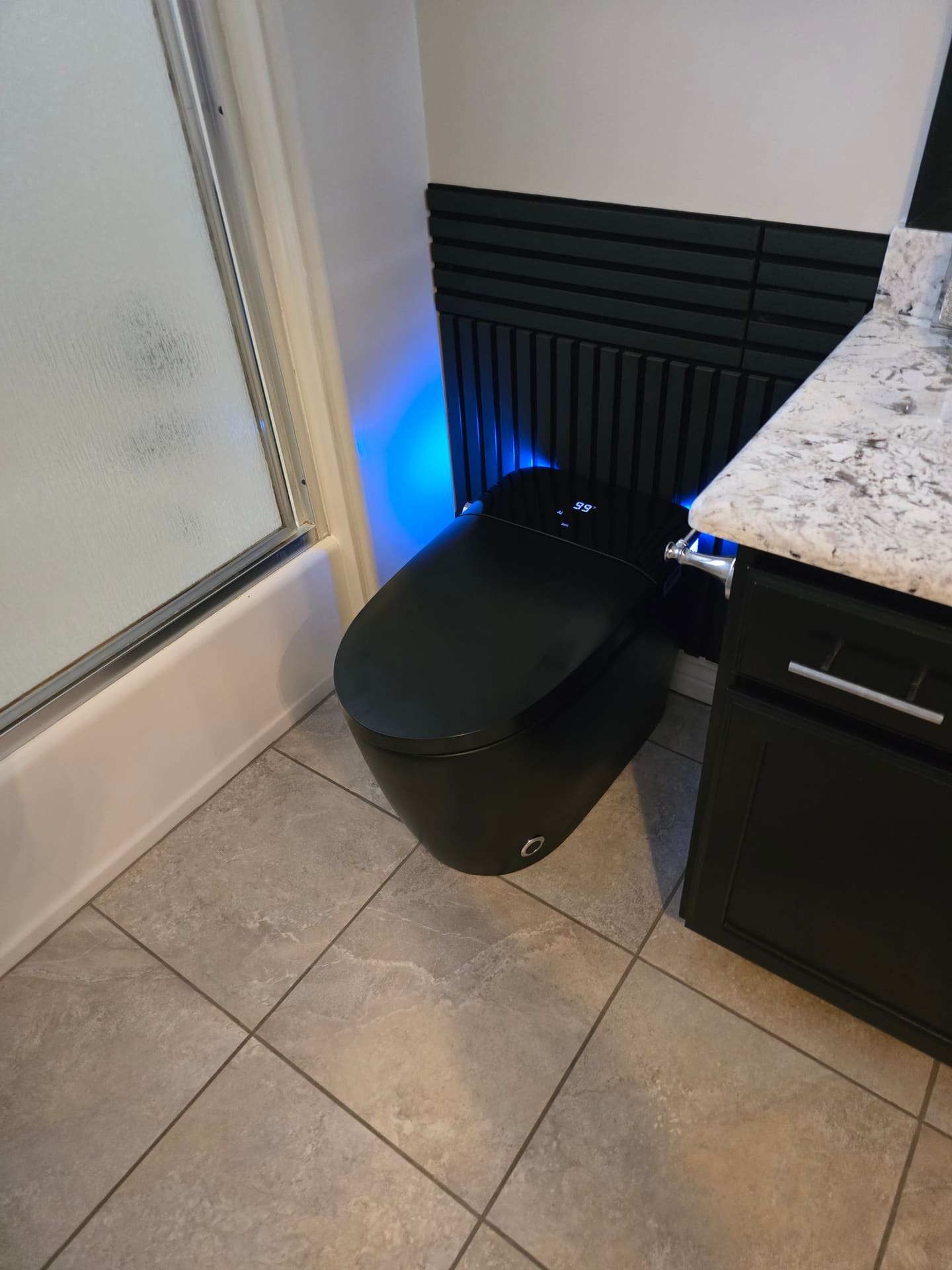 Smart toilet detail