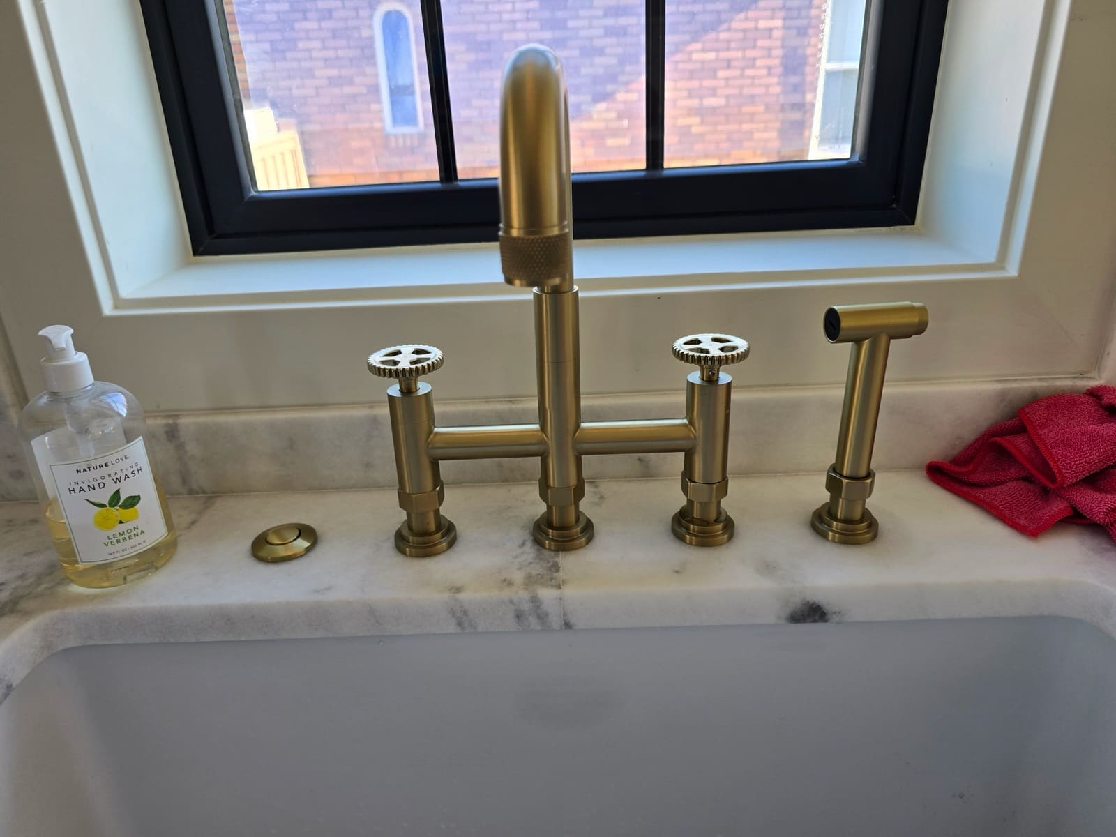 Faucet installation